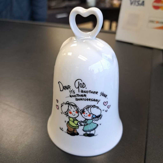 Dear God Kids Anniversary Ceramic Bell