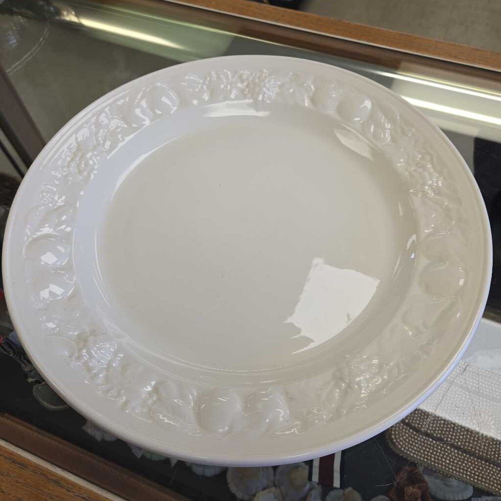 White Serving Platter