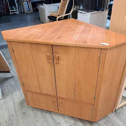 Wooden Corner Cabinet