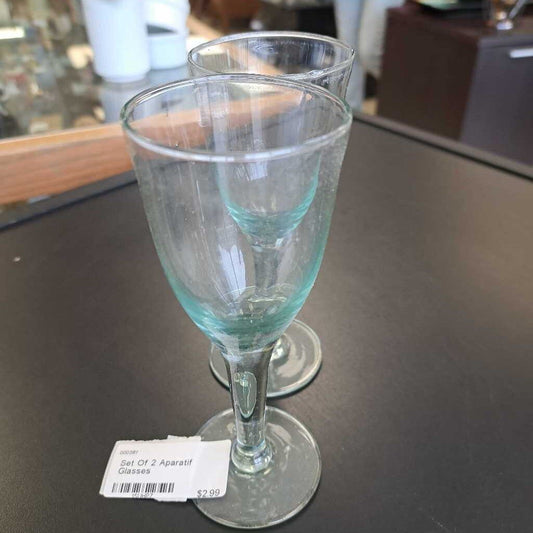 Set Of 2 Aparatif Glasses