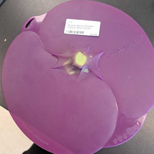 Purple Silicon Charles Viancin Bowl Cover