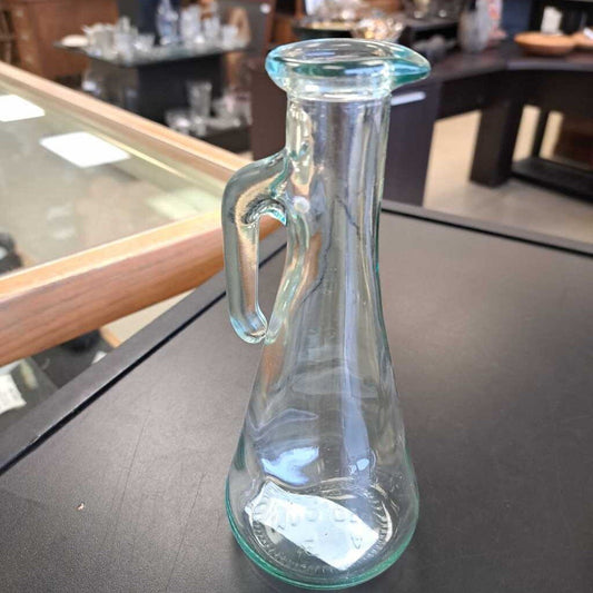 Glass Pour Spout Bottle W/Handle