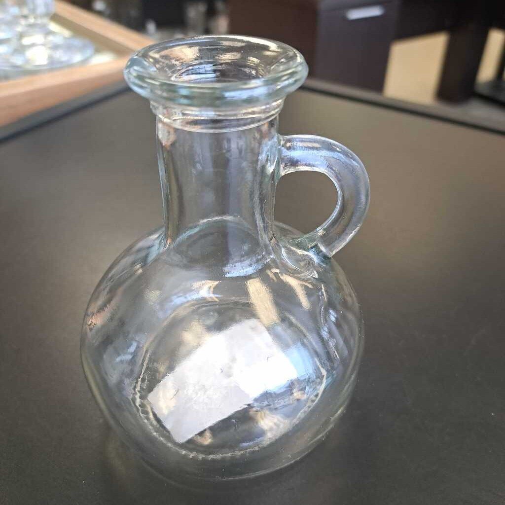 Glass Bottle W/Handle