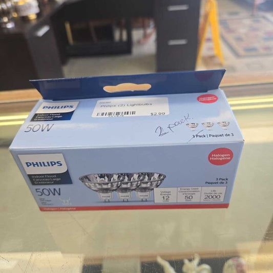 Philips (2) Lightbulbs