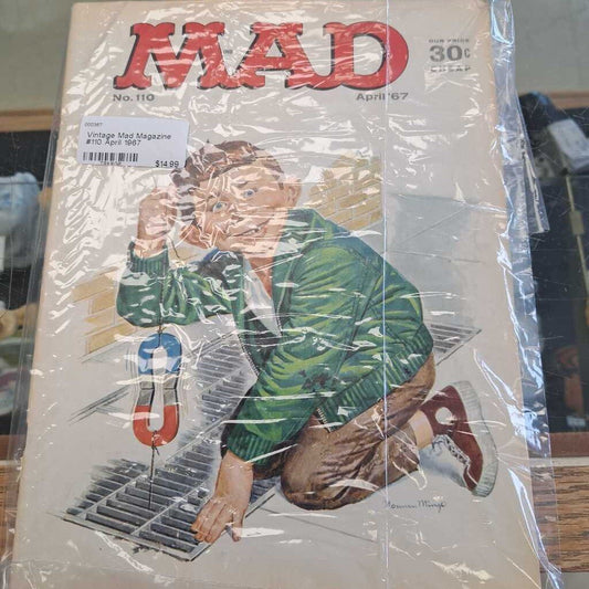 Vintage Mad Magazine #110 April 1967