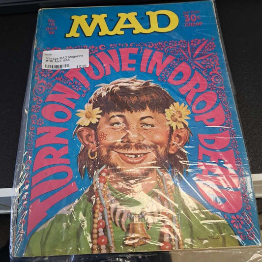 Vintage MAD Magazine #118 April 1968
