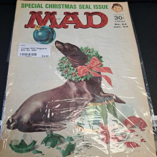 Vintage MAD Magazine #84 Jan. 1964