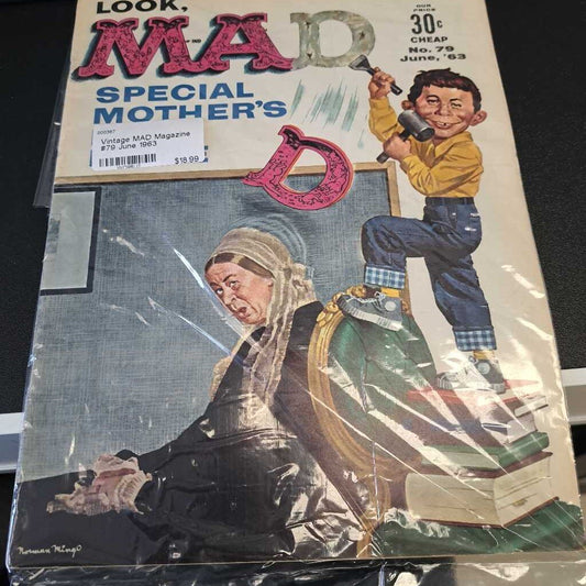 Vintage MAD Magazine #79 June 1963