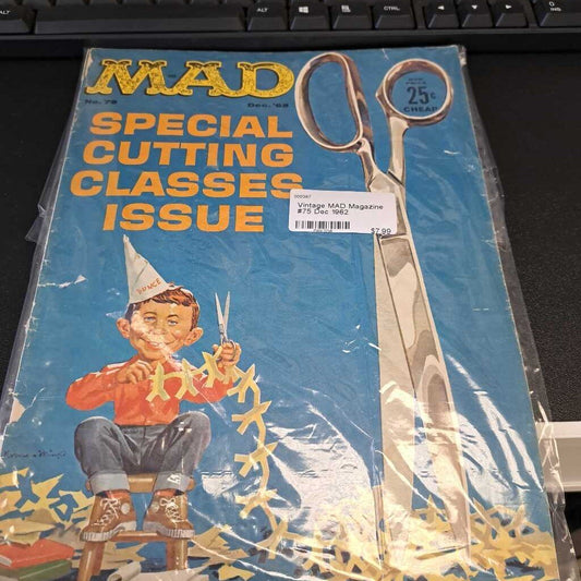 Vintage MAD Magazine #75 Dec 1962