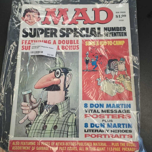 Vintage MAD Magazine Super Special #17