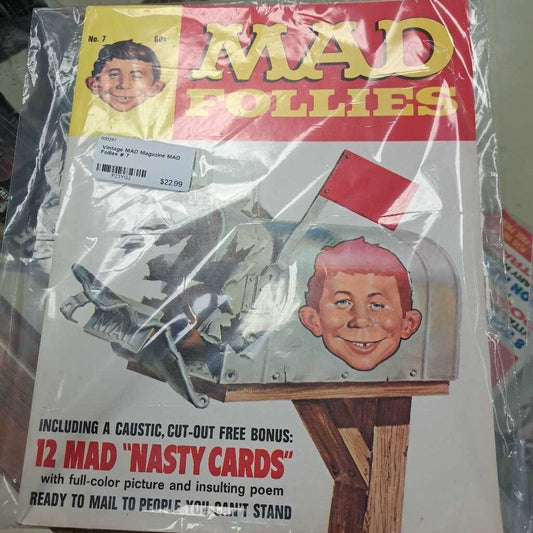 Vintage MAD Magazine MAD Follies # 7