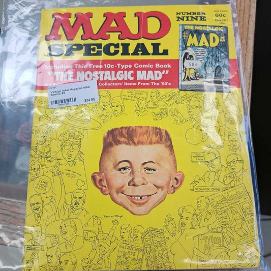 Vintage MAd Magazine MAD Special #9