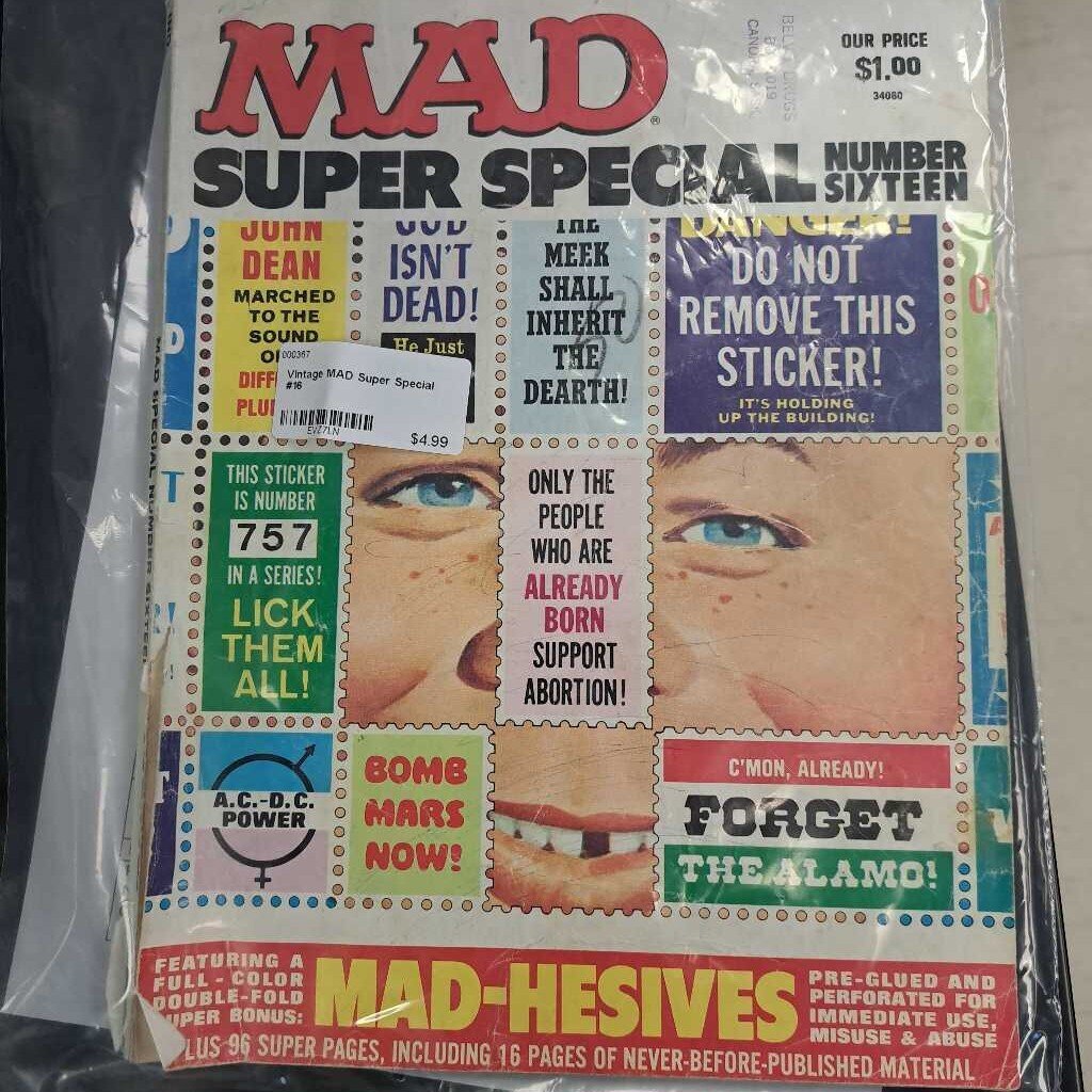 Vintage MAD Super Special #16