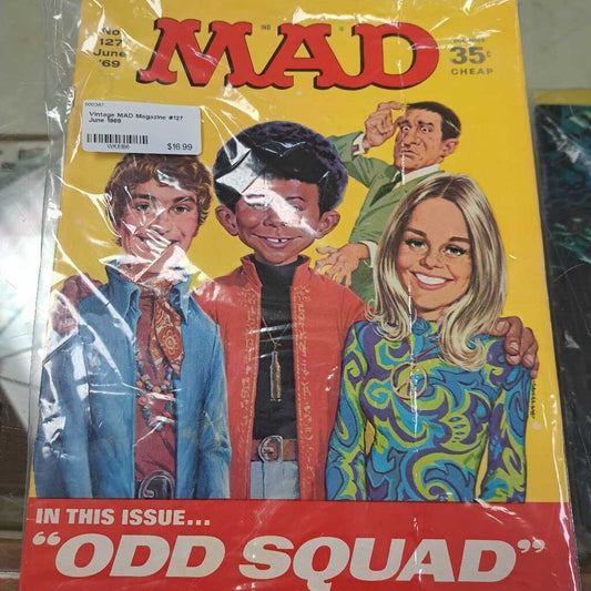 Vintage MAD Magazine #127 June 1969