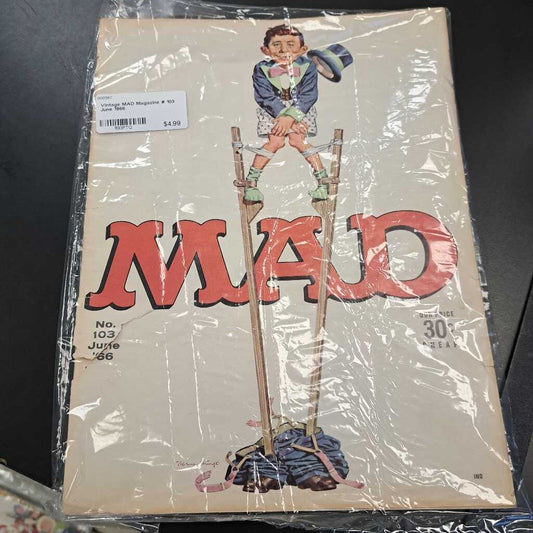 Vintage MAD Magazine # 103 June 1966
