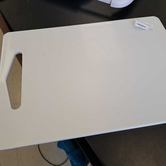 White Plastic Cutting Board