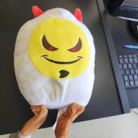 Angry Face Plush Toy