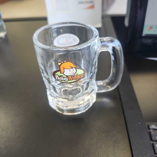Baby Burger A&W Glass Mug