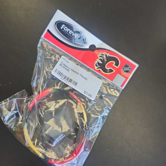 Calgary Flames Plastic Bracelet