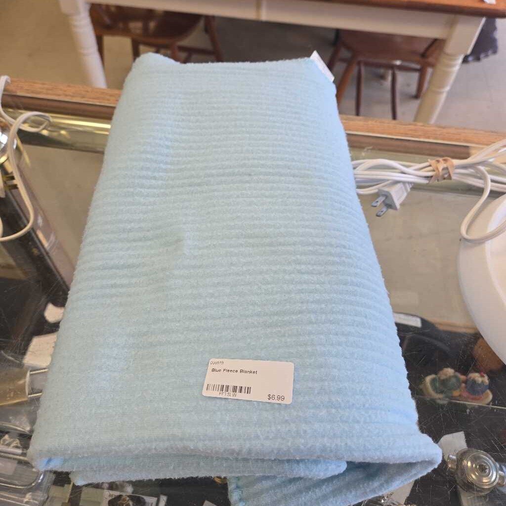 Blue Fleece Blanket