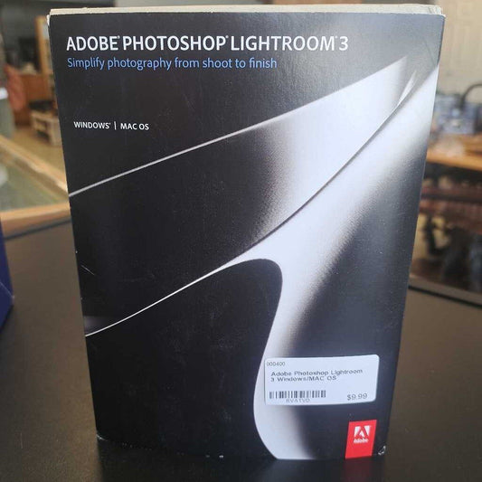 Adobe Photoshop Lightroom 3 Windows/MAC OS