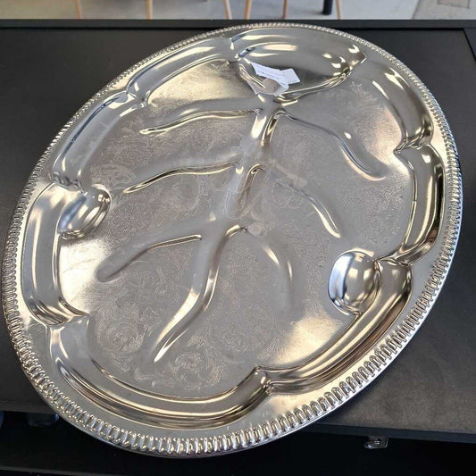 Silver Plated Serving Tray