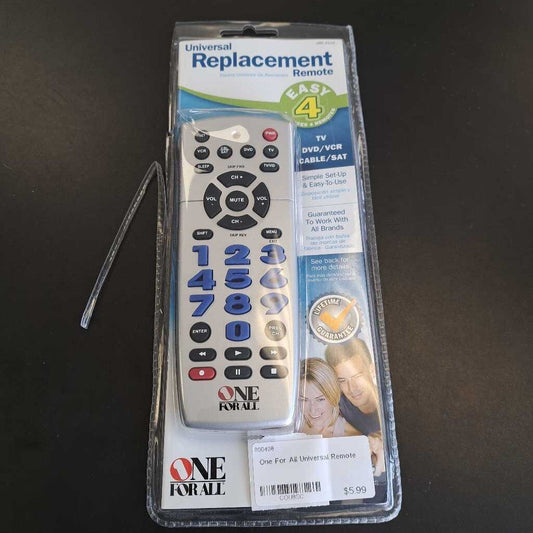 One For All Universal Remote