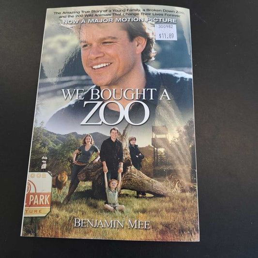 We Bought A Zoo By Benjamin Mee