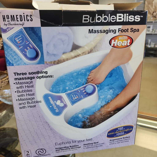 Massaging Foot Spa With Heat -Not Tested
