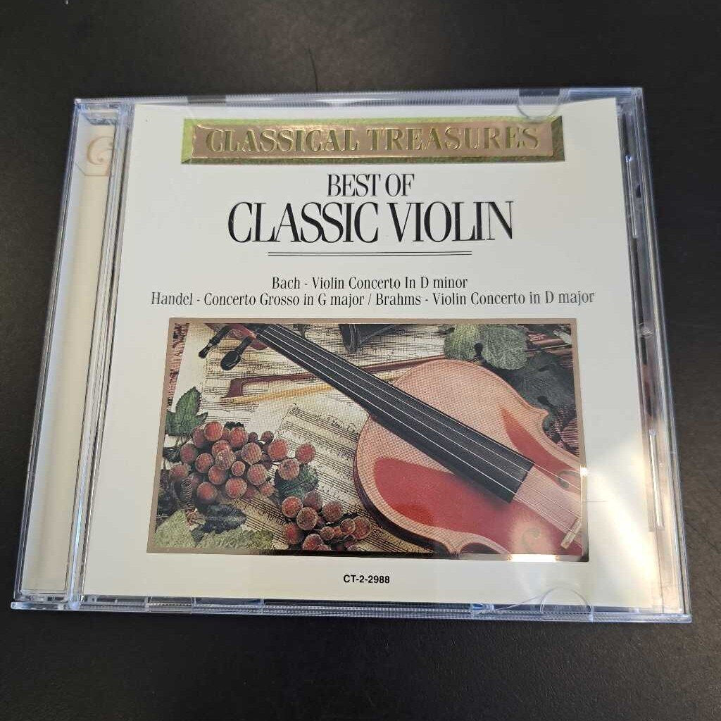 Classical Treasures Best Of Classic Violin