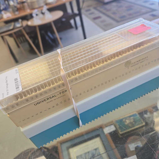 Pair Of Vintage Slide Tray