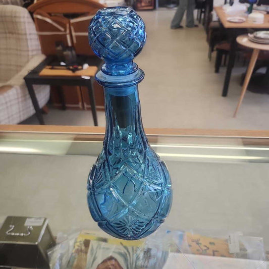 Blue Decanter