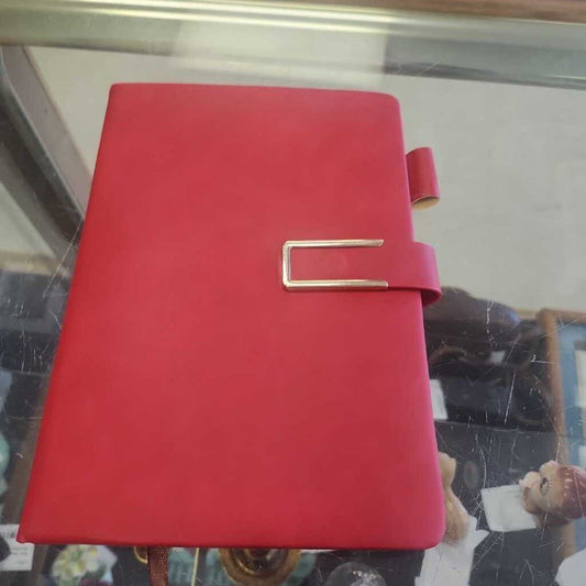 Red Leather Notebook