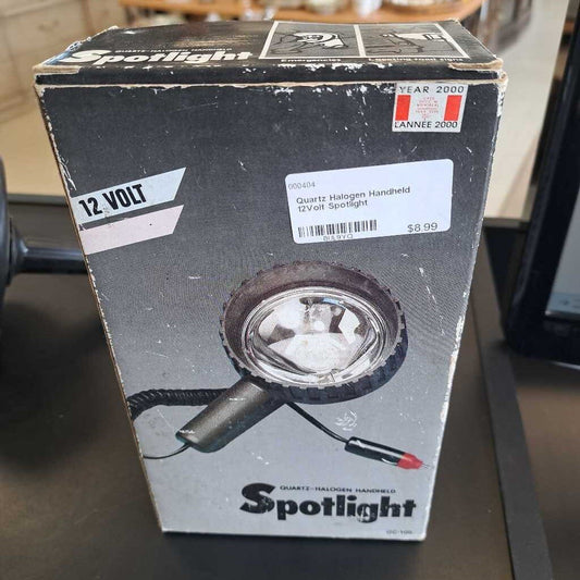 Quartz Halogen Handheld 12Volt Spotlight