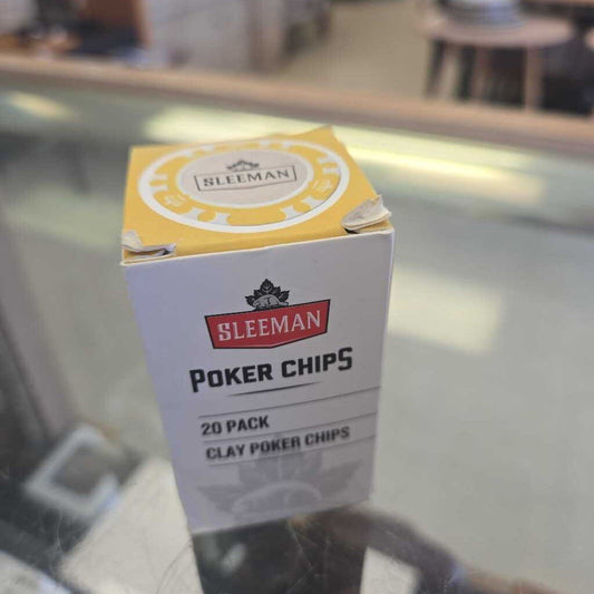 20 Pack Clay Poker Chips
