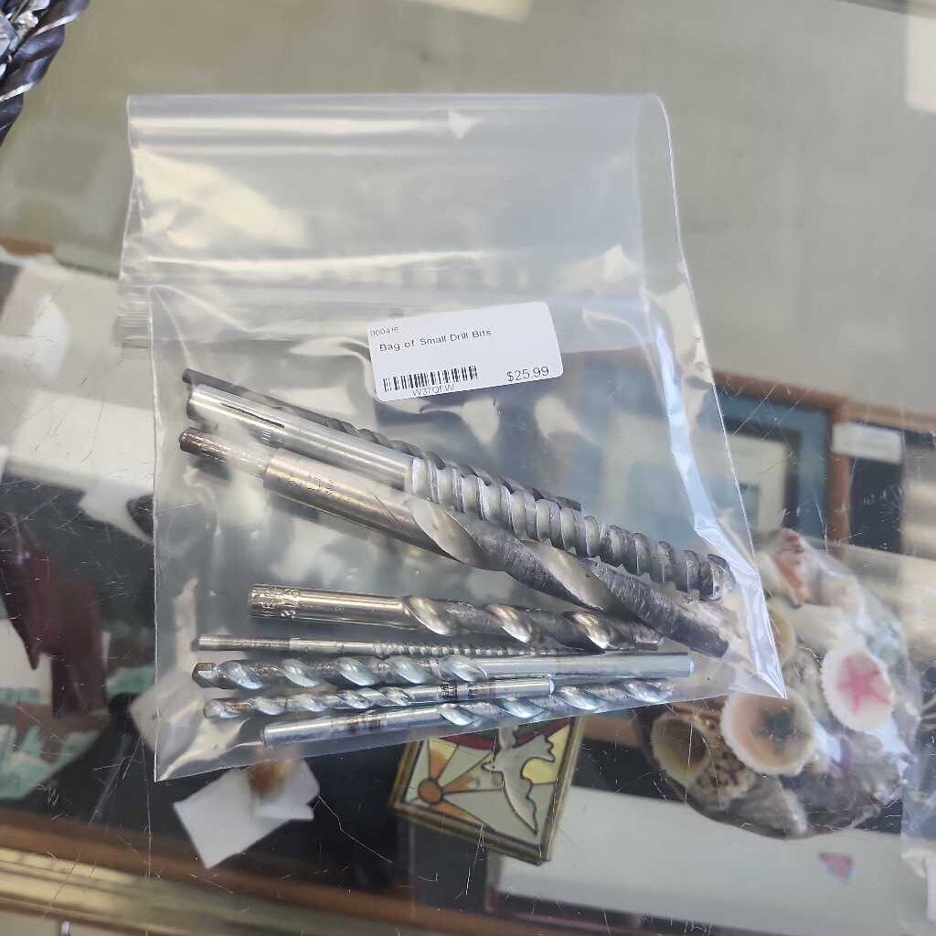 Bag of Small Drill Bits