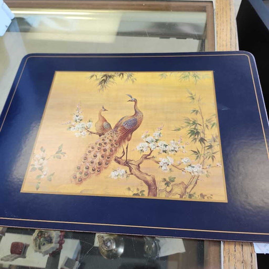 Peacock Wooden Placemat