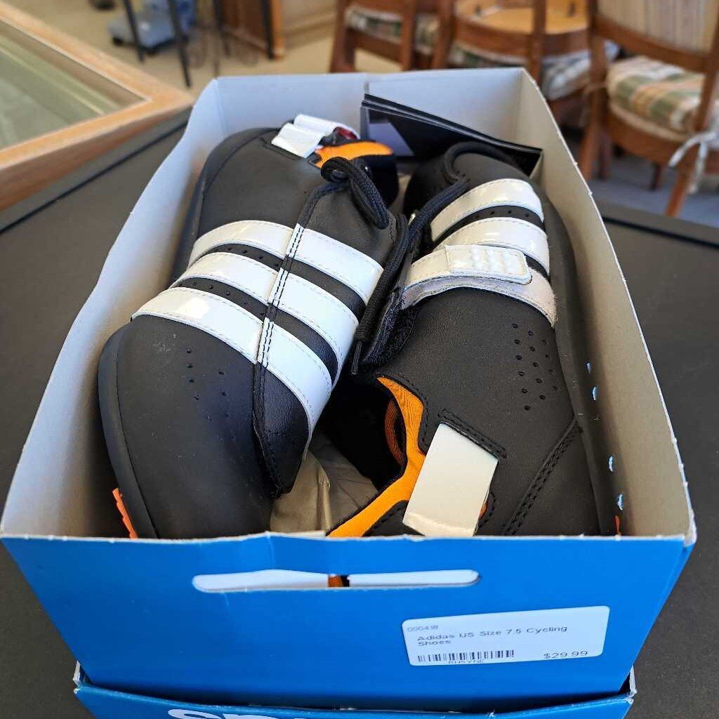 Adidas US Size 7.5 Cycling Shoes