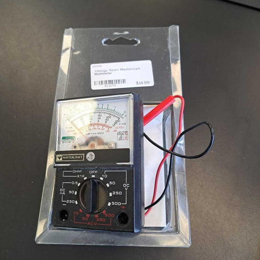 Vintage Sears Mastercraft Multimeter