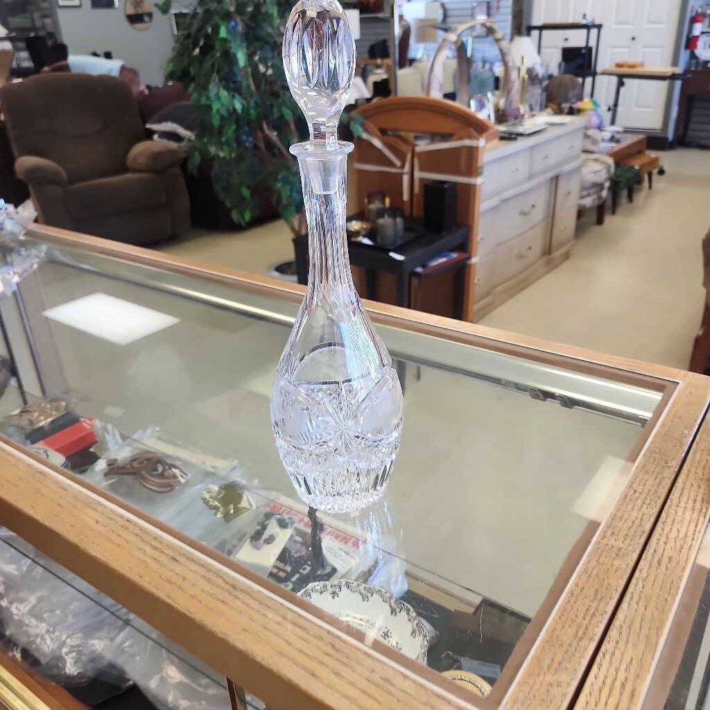 Large Crystal Decanter
