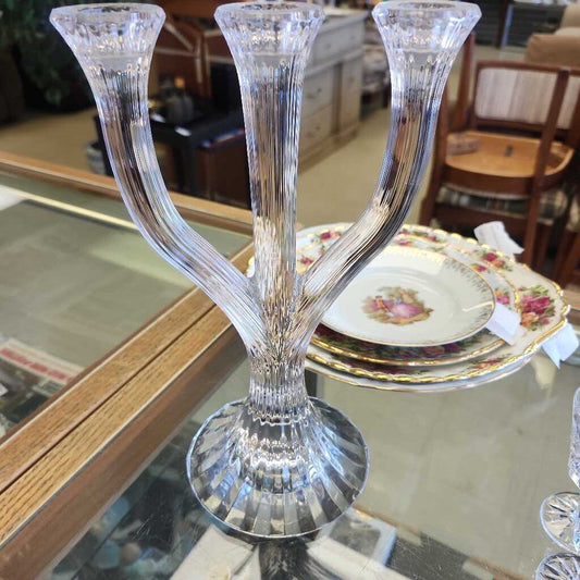 Mikasa Crystal Candle Holder