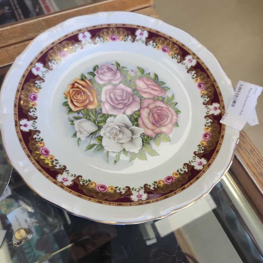 Rose Decorative Plate