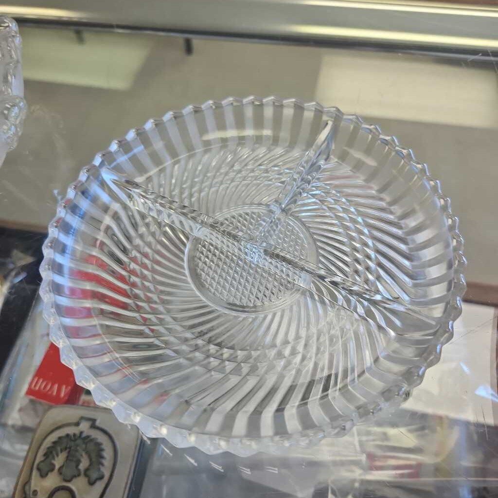 Glass Divided Plate