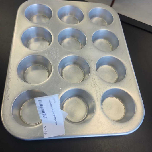 Stainless Steel Muffin Tin