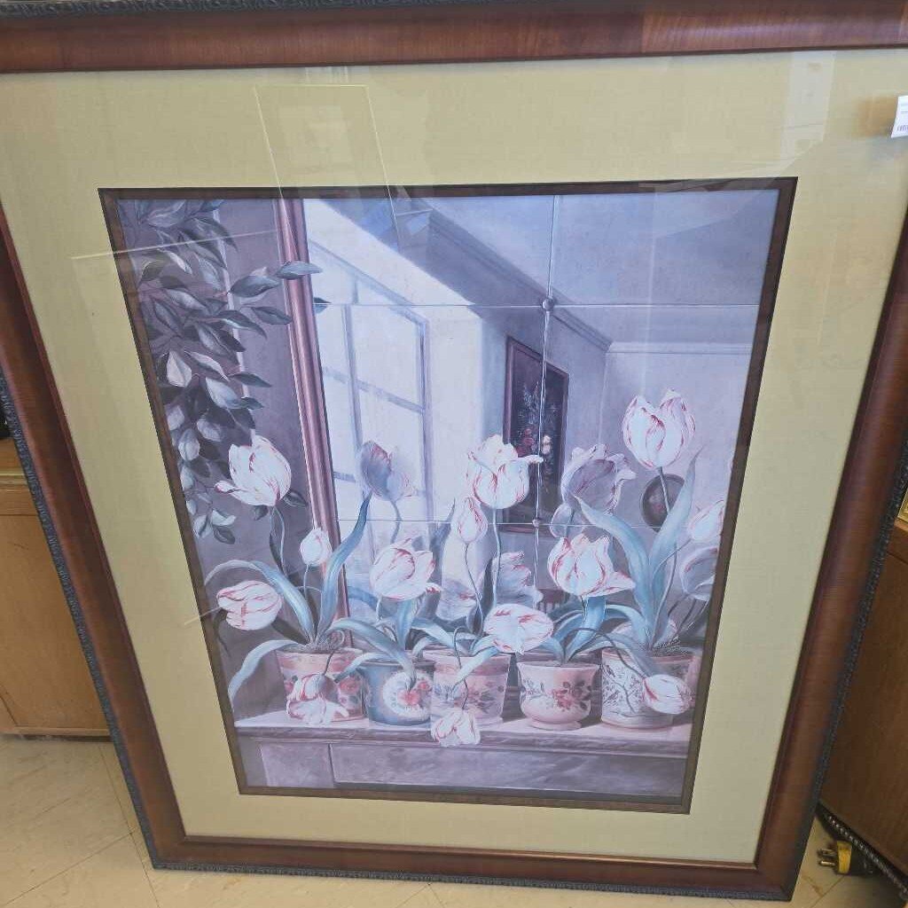 Framed Tulip Picture