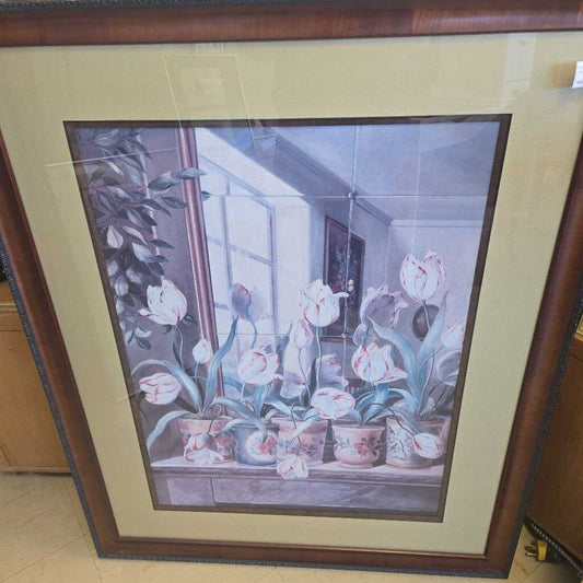 Framed Tulip Picture