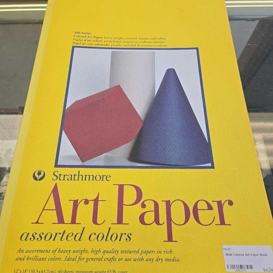 Multi Colored Art Paper Book