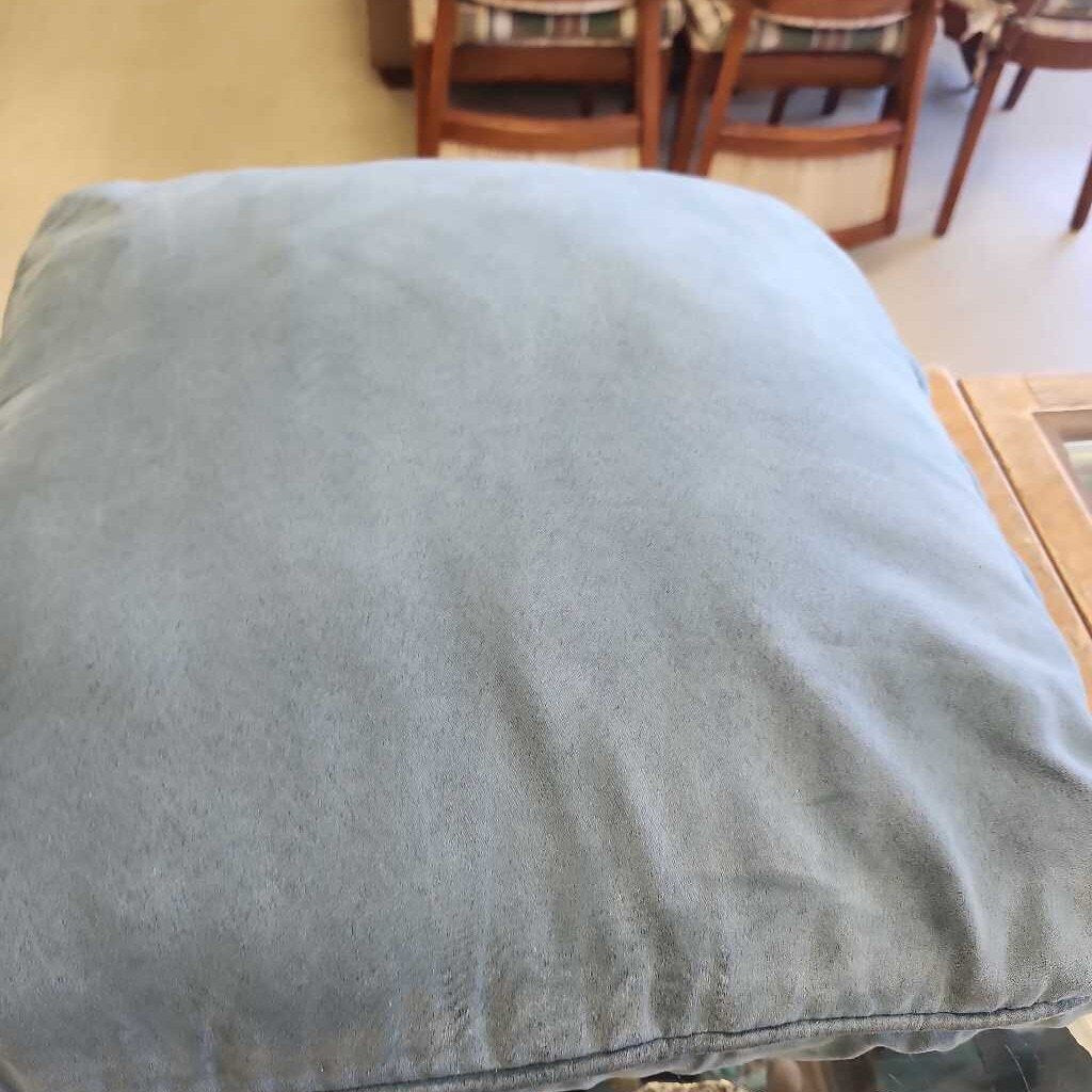 Soft Blue Throw Pillow