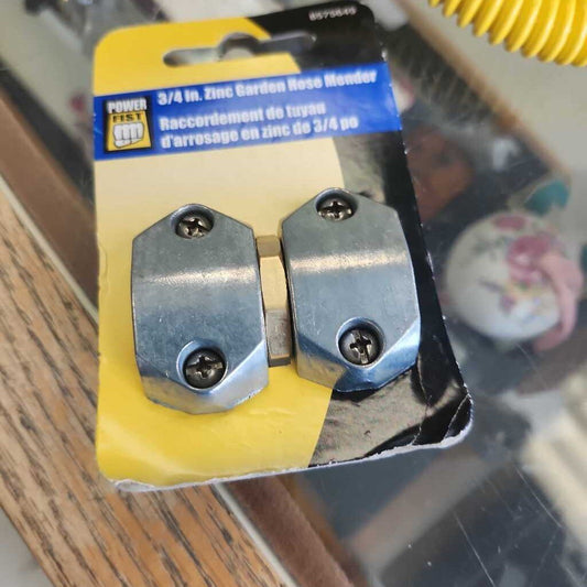 3/4 Zinc Garden Hose Mender