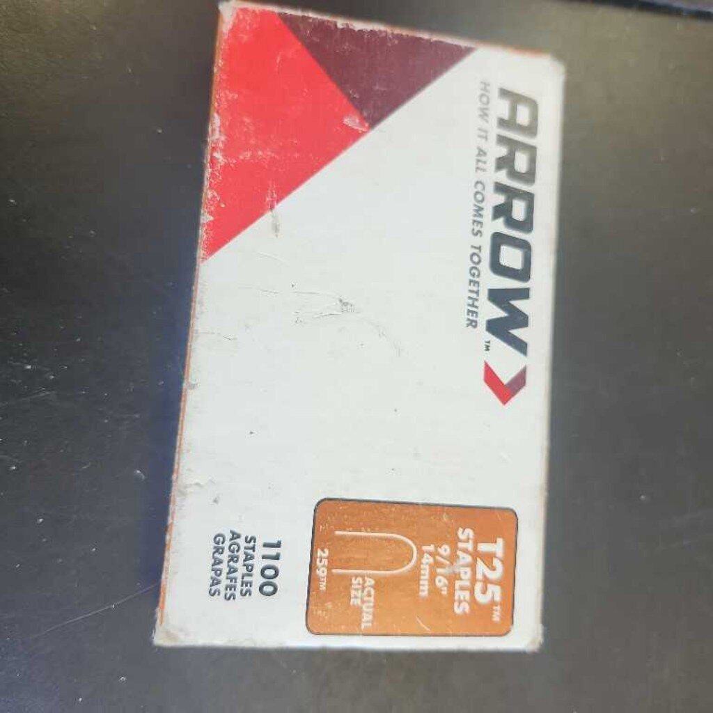9/16 Arrow T25 Staples
